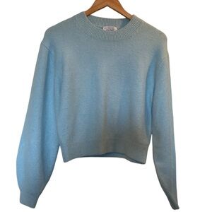 & Other Stories Light Blue Crew Neck Sweater